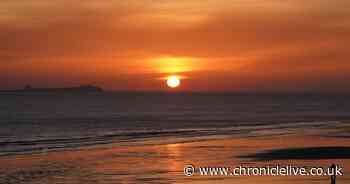 Northumberland surfers' paradise beach with stunning sunrises rated one of UK's best