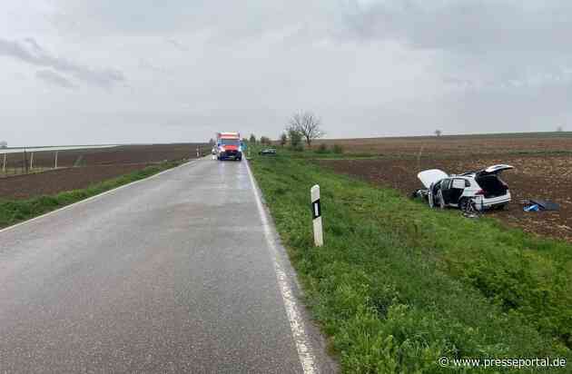 POL-PDNW: Dirmstein - Verkehrsunfall mit Personenschaden, Frontalzusammenstoß auf der L455