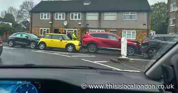 Emergency services called to ‘four car pile-up’ near Hornchurch train station