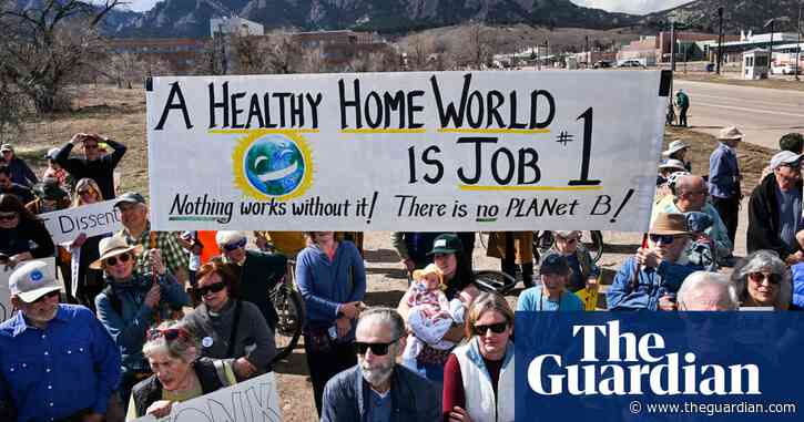 Green groups sue Trump administration over climate webpage removals