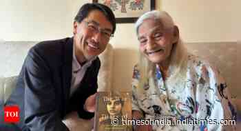 Keiichi Ono, Japan's ambassador met 95-year-old freedom fighter Asha Sahay Choudhry