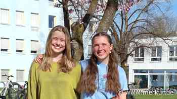 Hanna Dix und Emma Schirmer vom Hildegardis-Gymnasium Kempten für Bundesfinale „Jugend präsentiert“ qualifiziert