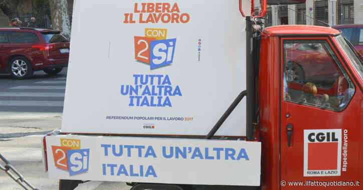 Sindacalista aggredito nel genovese mentre affiggeva manifesti per il sì al referendum. Presidio di protesta