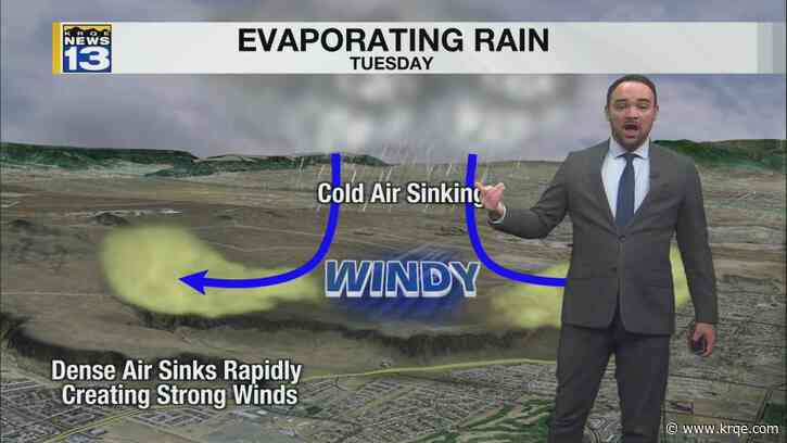 Windier and warmer through midweek