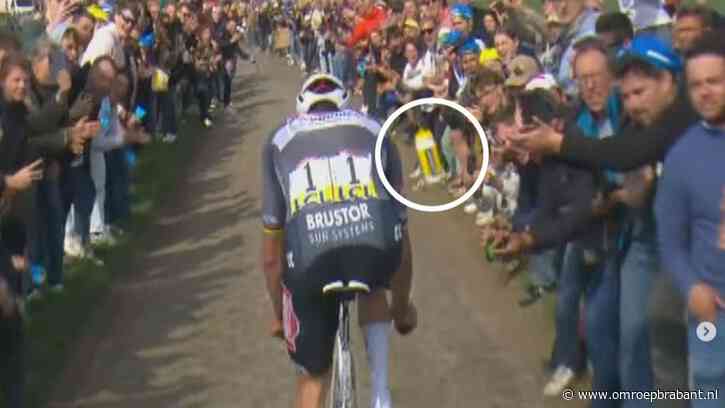 Man die bidon gooide tegen Van der Poel heeft spijt: 'Geen verklaring voor'