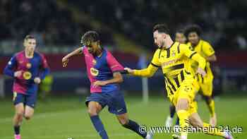 Borussia Dortmund gegen den FC Barcelona heute live: Elfer für den BVB - Gurassy trifft