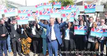 Nigel Farage pledges cuts to "unnecessary spending" in Morpeth visit