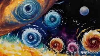 Matter-spewing 'singularities' could eliminate the need for dark energy and dark matter