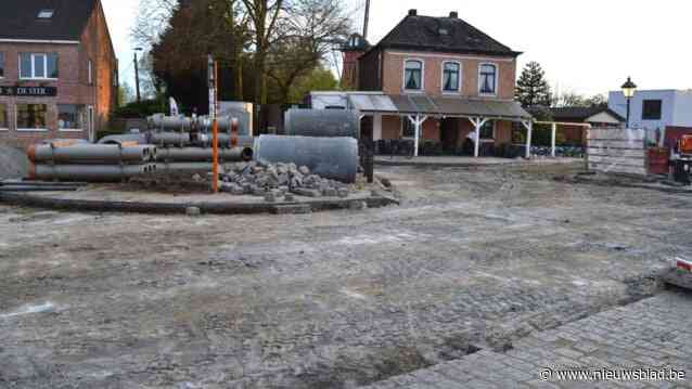 Omstreden heraanleg Oelegem-centrum gestart