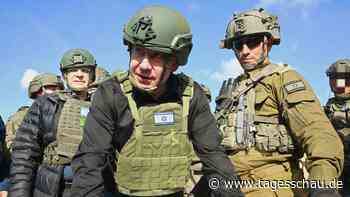 Netanjahu besucht israelische Truppen im Gazastreifen und droht der Hamas