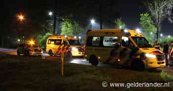 Tweetal op fatbike gewond bij botsing met auto