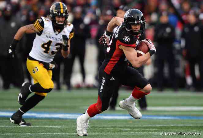 Veteran CFL receiver Ellingson calling it a career and retiring as an Ottawa Redblack
