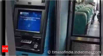 Fast cash express: Train ATM brings banking services on track