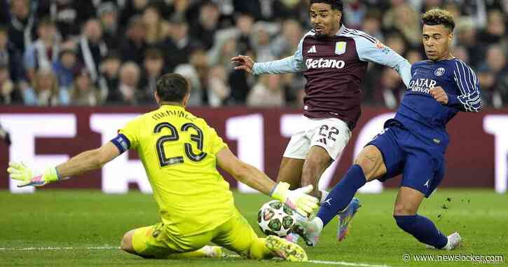 Aston Villa zorgt voor spektakel, maar PSG overleeft zware storm en plaatst zich voor halve finale