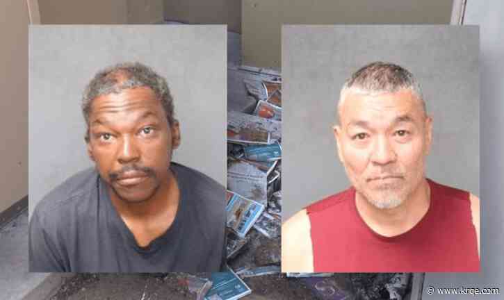 2 men charged with negligent arson after fire at UNM