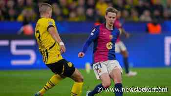 De Jong opgelucht over plek in halve finale met FC Barcelona