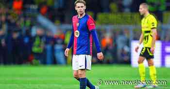 Opluchting bij De Jong na plaatsing FC Barcelona voor halve finales Champions League