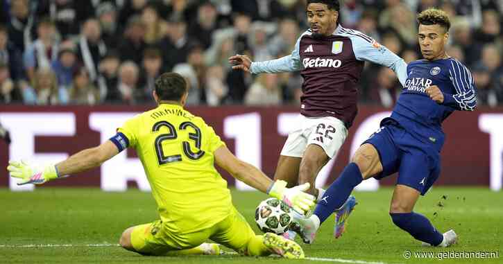 Aston Villa zorgt voor spektakel, maar PSG overleeft zware storm en plaatst zich voor halve finale