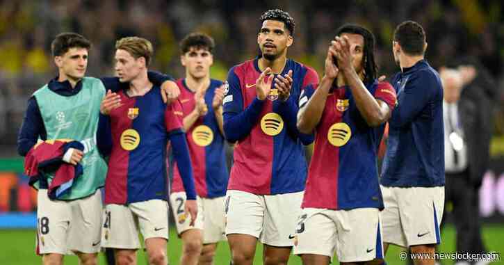 Frenkie de Jong en Barça ondanks hattrick Guirassy na zes jaar weer in halve finales CL: ‘Ik ben vooral opgelucht’