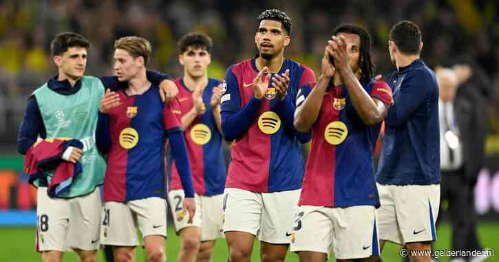 Frenkie de Jong en Barça ondanks hattrick Guirassy na zes jaar weer in halve finales CL: ‘Ik ben vooral opgelucht’