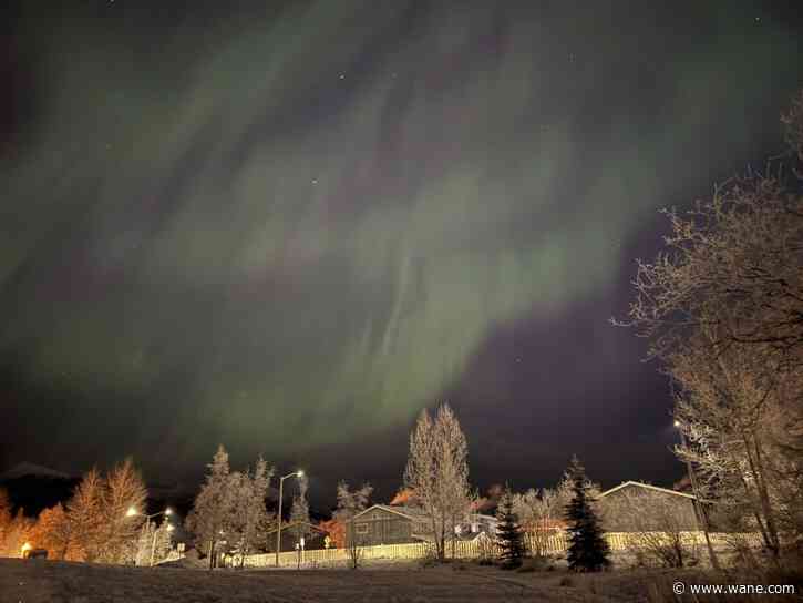 Northern lights viewing chance early Wednesday
