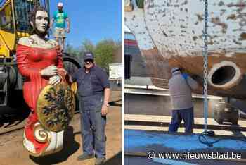 Plank per plank controleren, en daarna zes lagen verf: drijvend erfgoed even op het droge voor grondige restauratie