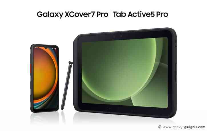 Samsung Galaxy XCover7 Pro and Tab Active5 Pro: Built Tough with Smarts Inside