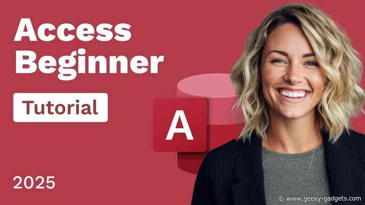 Master Microsoft Access : A Free Guide to Database Success in 2025