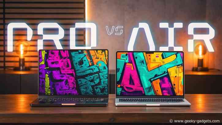 MacBook M4 Showdown: The Air vs. Pro Results Might Shock You