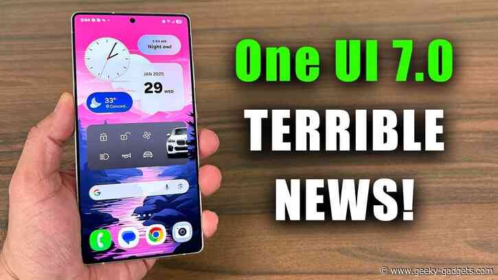 Samsung Delays One UI 7.0 Update Due to Critical Issue