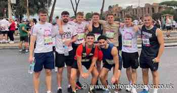 Friends run half marathon to help brighten lives of seriously ill young people