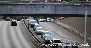 LIVE: A338 blocked and heavy delays due to crash