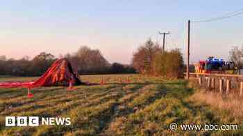 Balloon crash with power lines to be investigated