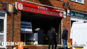 Takeaway blames fault after shopfront explosion