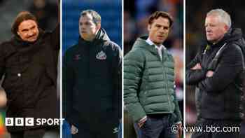 EFL awards: Farke, Parker, Wilder and Le Bris up for manager of season