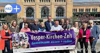 Hauptbahnhof Hannover: Vesperzelt bietet kostenlose Mahlzeiten zum Kirchentag