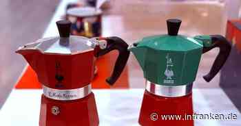 Italienische Espressokannen werden chinesisch