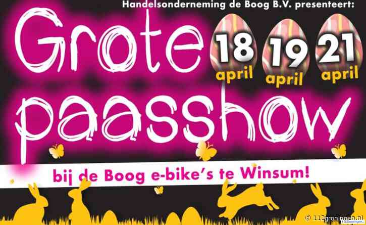 Winsum: 18-04, 19-04 en 21-04; Paasshow van diverse E-bike’s