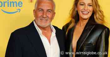 Wirral TV chef Paul Hollywood poses for pictures with actress Blake Lively