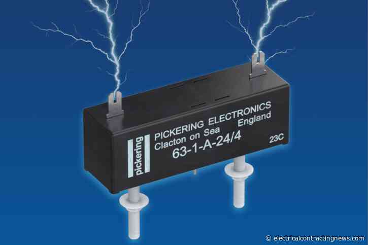 Pickering introduces 20kV stand-off relay