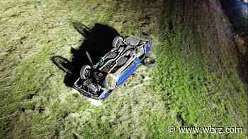 One person dead after single-vehicle crash in St. Gabriel