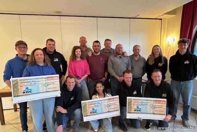 Opbrengst verlichte tractorstoet naar drie goede doelen