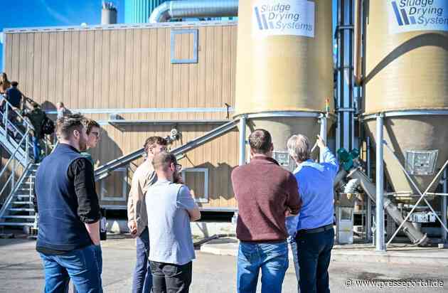 Junge DWA zu Gast in Kempten: michel gmbh präsentiert innovative Lösungen zur Schlammtrocknung