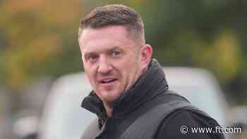 Far-right activist Tommy Robinson loses appeal against prison sentence