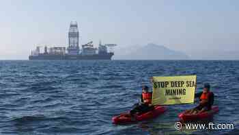 A mini-gold rush brews three miles below sea level