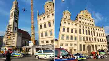 Großeinsatz weckt Erinnerung an Tragödie: War die Person auf dem Rathausdach erfunden?