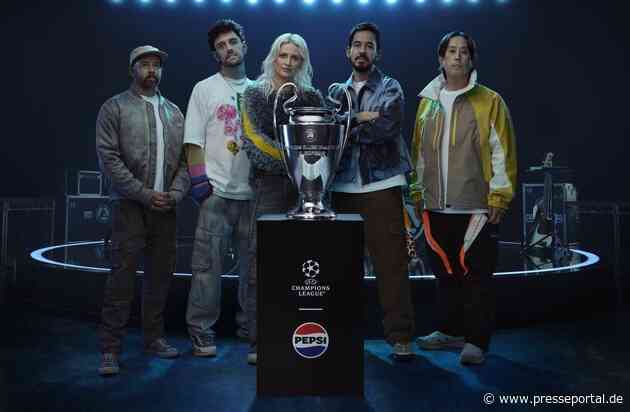 Präsentiert von Pepsi: LINKIN PARK rockt die Eröffnungsshow des UEFA Champions League-Finales
