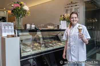 Jobstudent Justine (23) neemt ijssalon La Boule de Glace over: “Voor mij is dit een hobby”