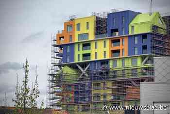 Eerste kleurrijke blokjes van gemeenschapshuis HOOST komen tevoorschijn