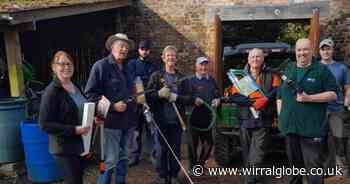 Wirral volunteer group receives donation from United Utilities